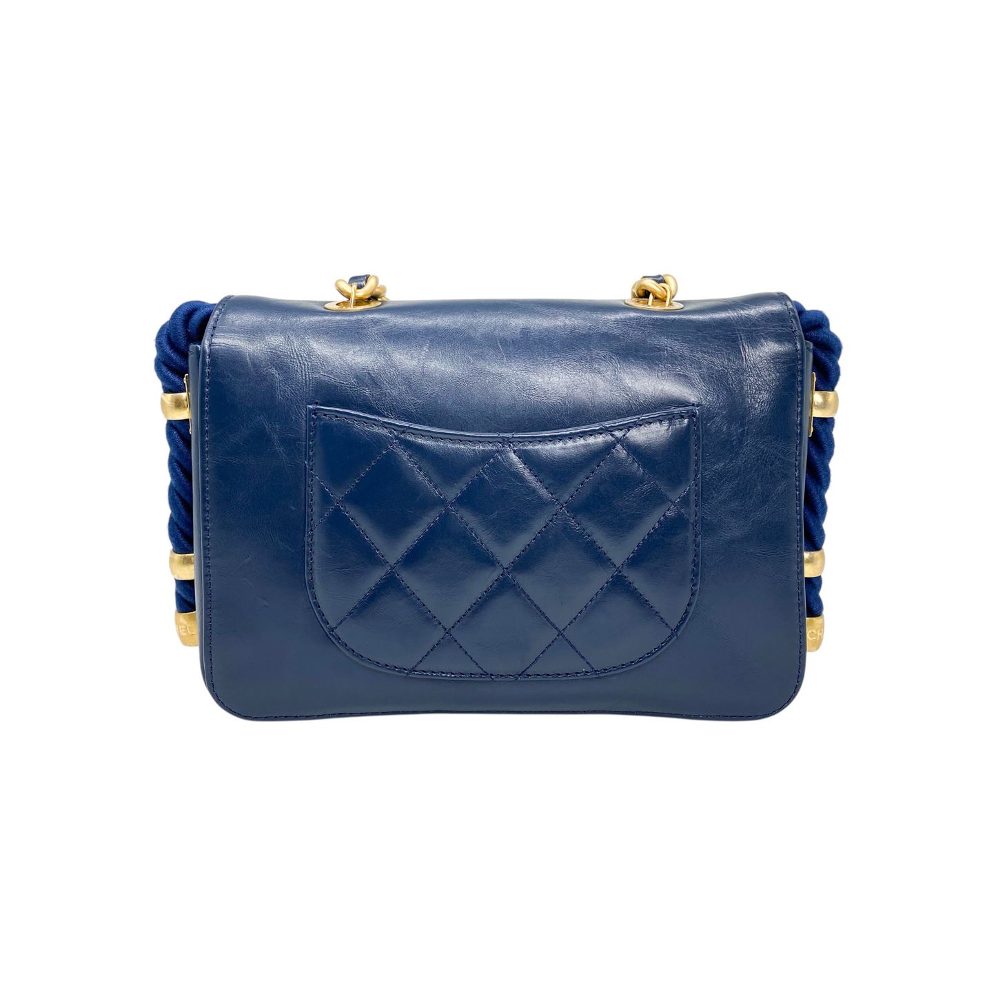 Chanel Navy En Vogue Flap Bag