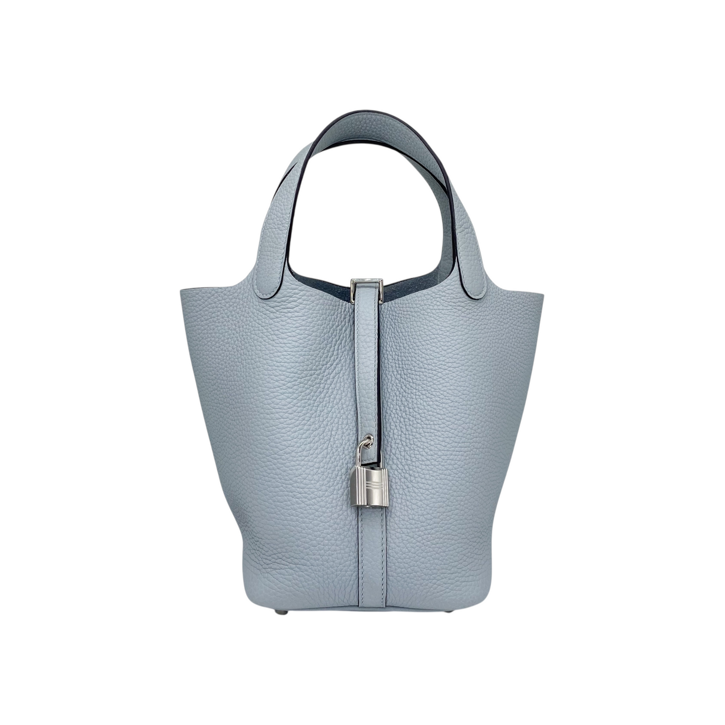 Hermes Picotin 18 Gris Pantin Clemence Palladium Hardware