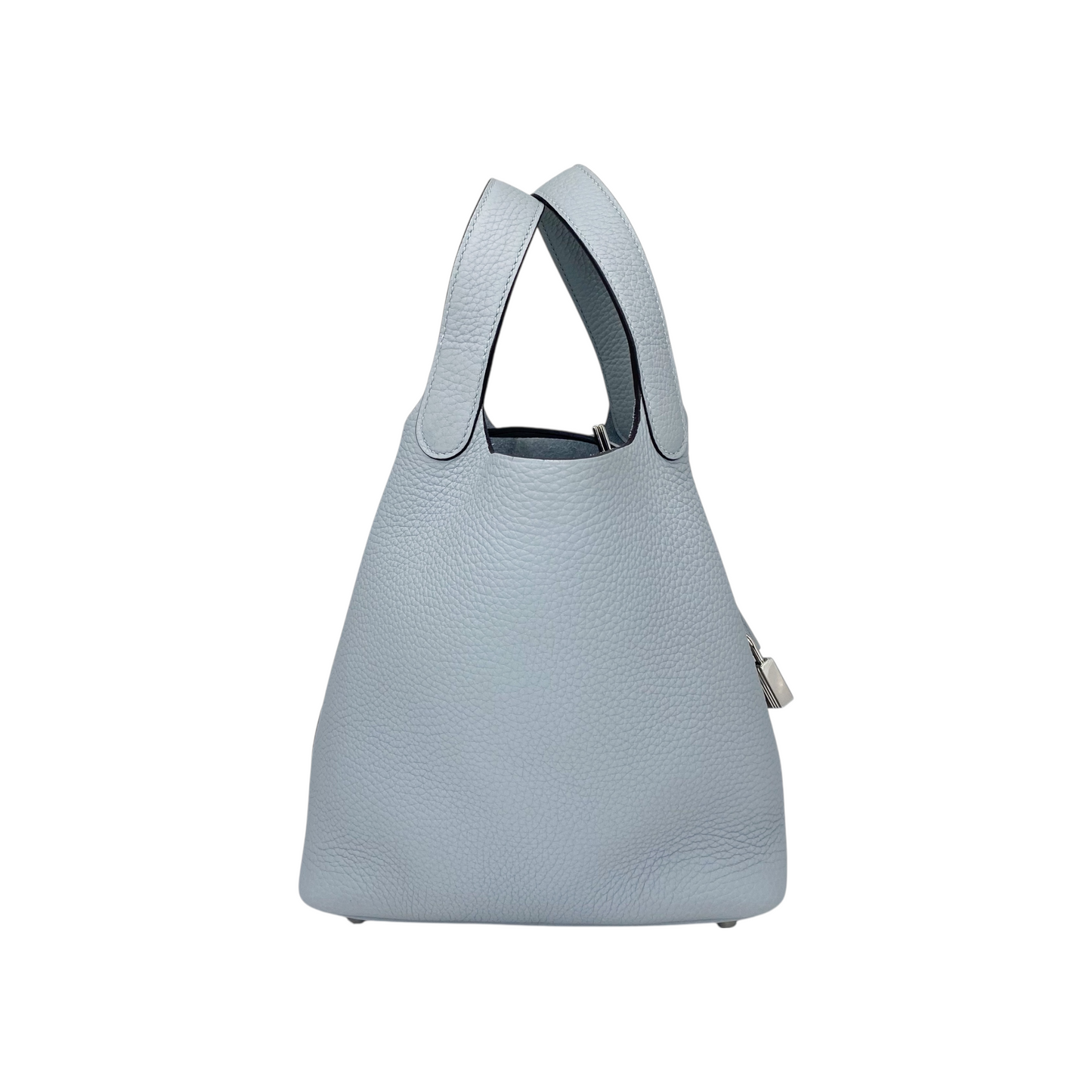 Hermes Picotin 18 Gris Pantin Clemence Palladium Hardware