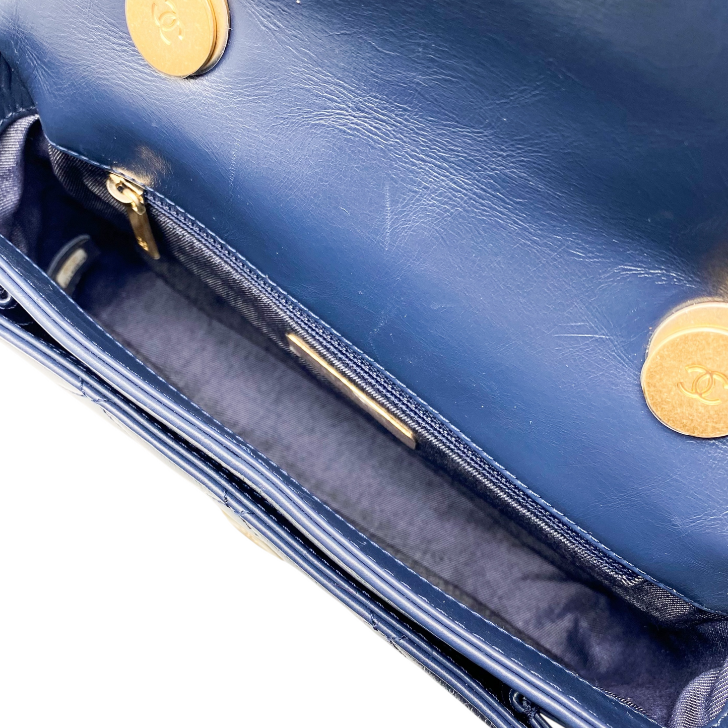 Chanel Navy En Vogue Flap Bag