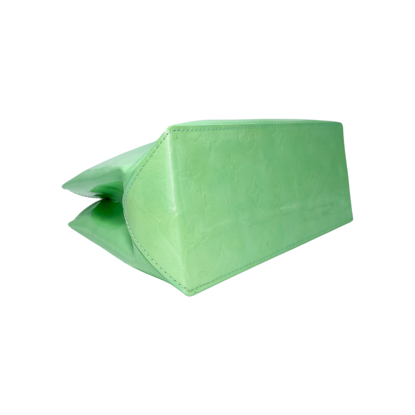 Louis Vuitton Green Vernis Reade Monogram Tote PM