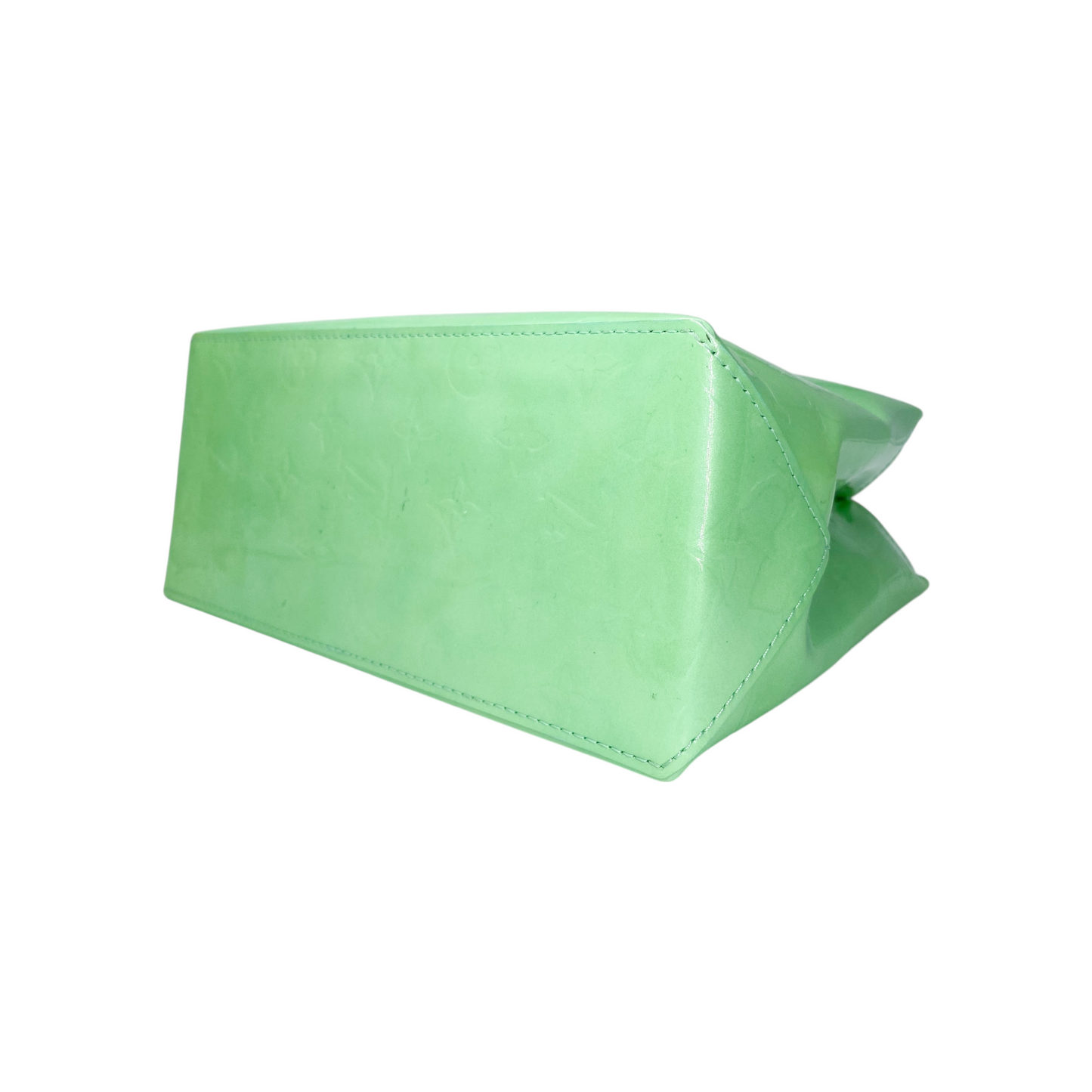 Louis Vuitton Green Vernis Reade Monogram Tote PM