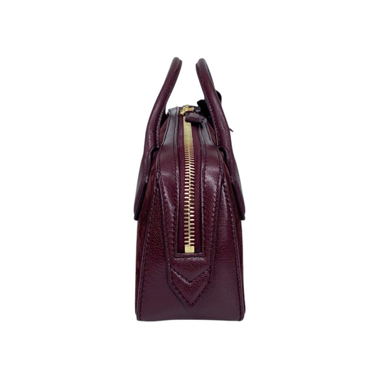 Alaia Burgundy Le Teckel East West