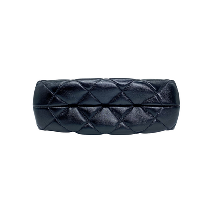 Chanel Black Hobo 2-Way Chain