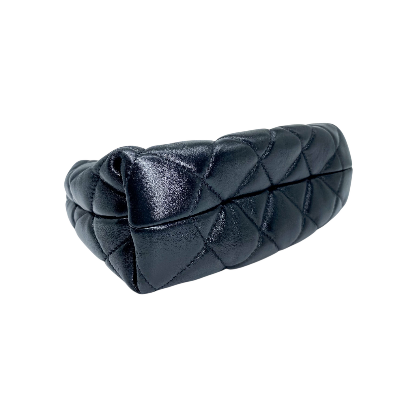 Chanel Black Hobo 2-Way Chain