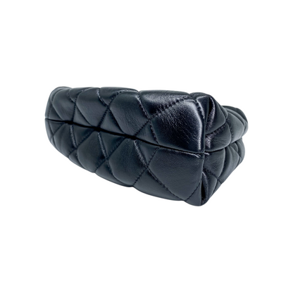 Chanel Black Hobo 2-Way Chain