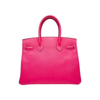 Hermes Birkin 30 Rose Tyrien Epsom Gold Hardware