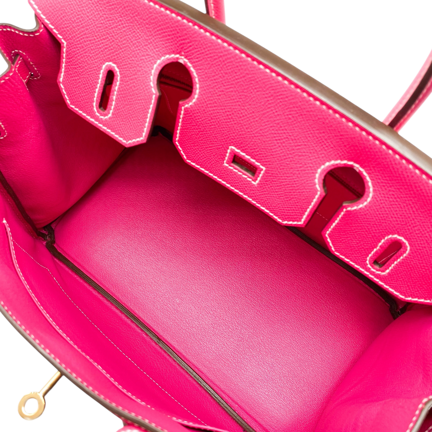 Hermes Birkin 30 Rose Tyrien Epsom Gold Hardware