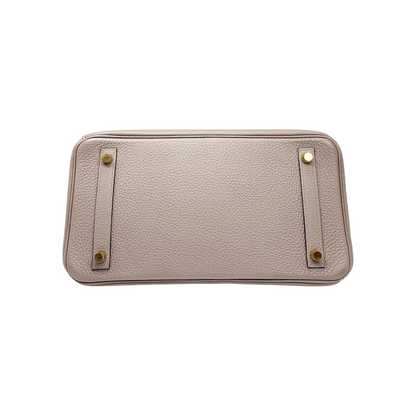 Hermes Birkin 30 Gris Asphalte Togo Gold Hardware