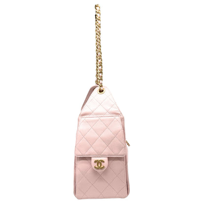 Chanel 25 Small Quilted Caviar Hobo