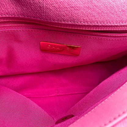 Chanel 19 Pink Denim