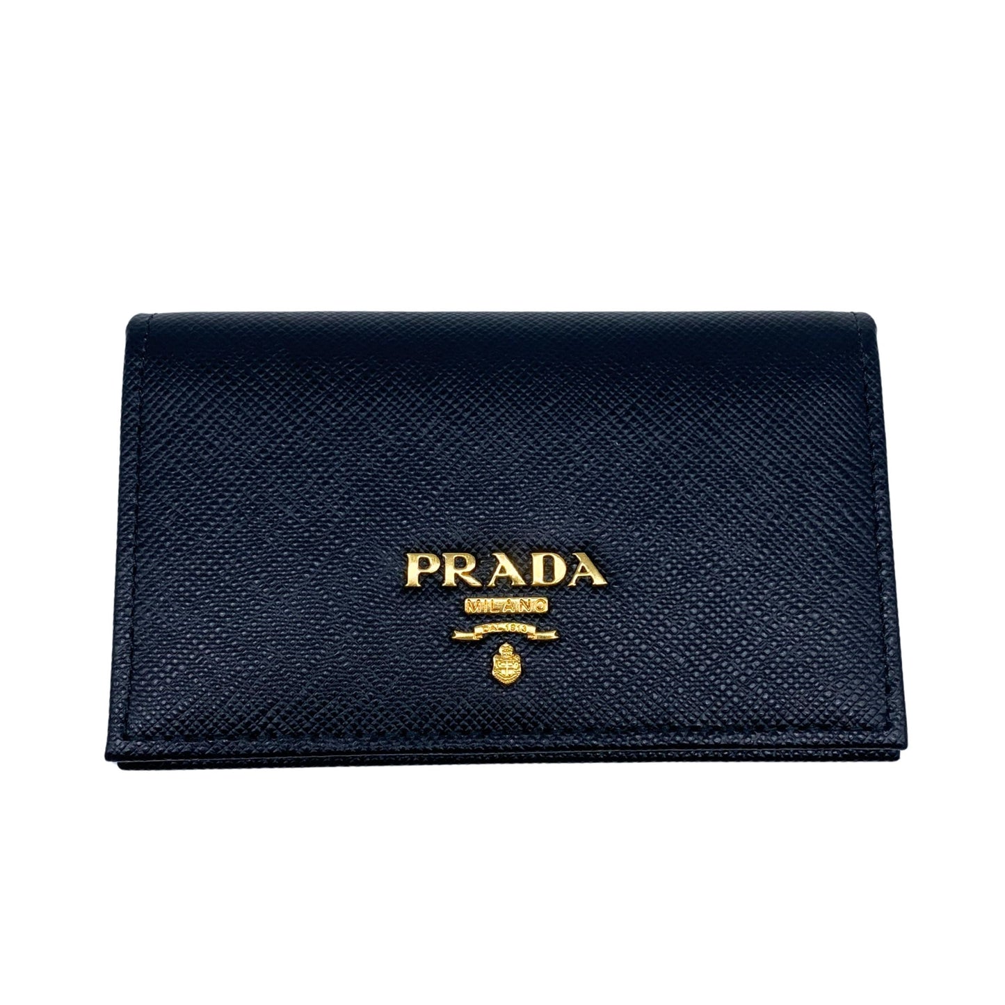 Prada Black Saffiano Card Holder