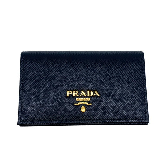 Prada Black Saffiano Card Holder