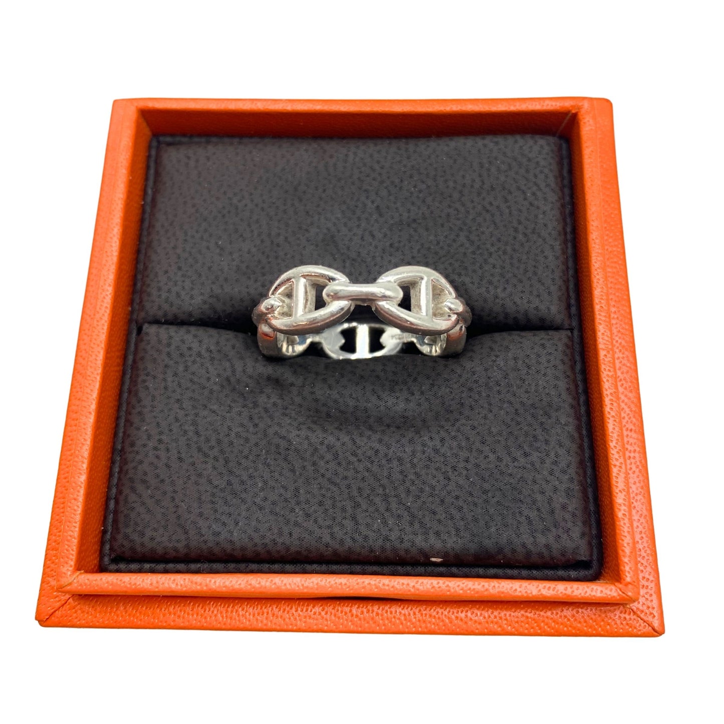 Hermes Chain D’Ancre Ring
