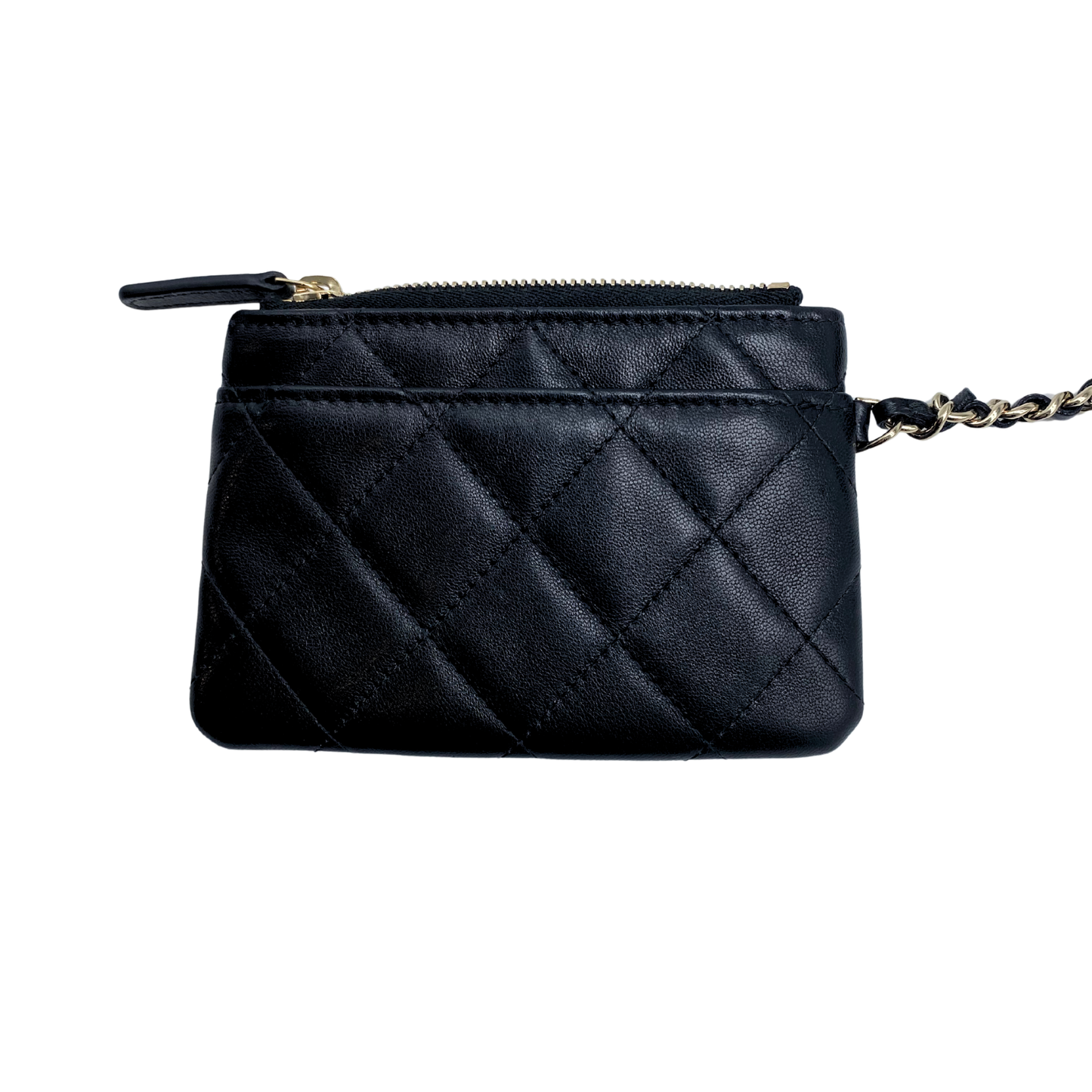 Chanel Black Mesh Hobo With Chains