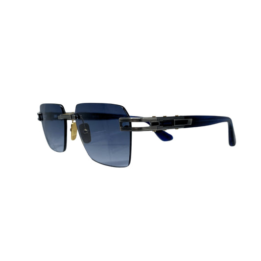 Dita Meta Evo Blue Lens Two Tone Glasses