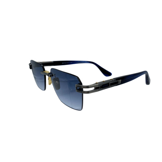 Dita Meta Evo Blue Lens Two Tone Glasses
