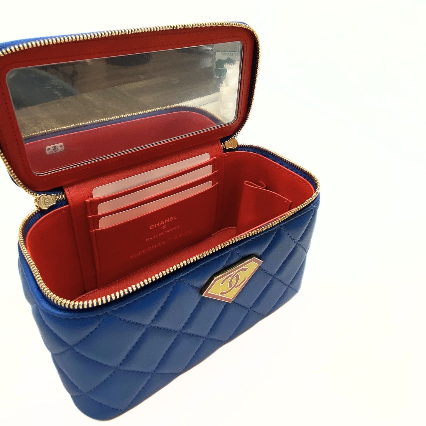 Chanel "Superman" Small Classic Top Handle Vanity Case