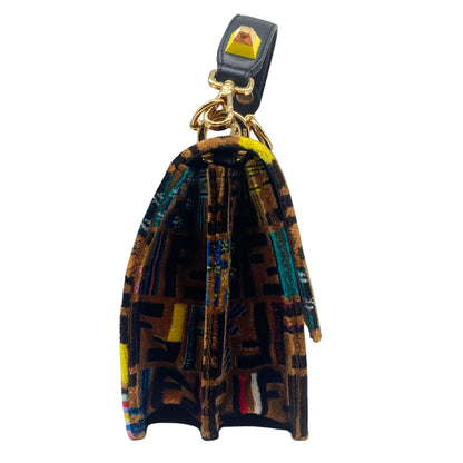Fendi Tabacco Zucca Velvet Multicolor