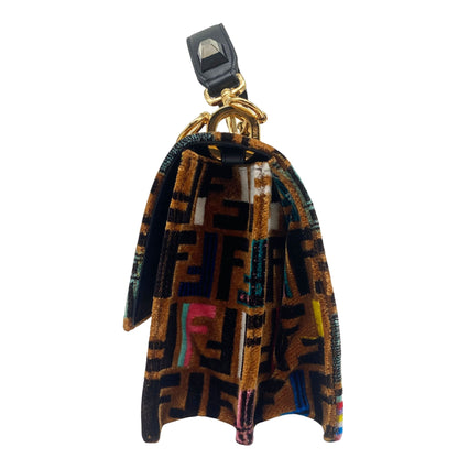 Fendi Tabacco Zucca Velvet Multicolor