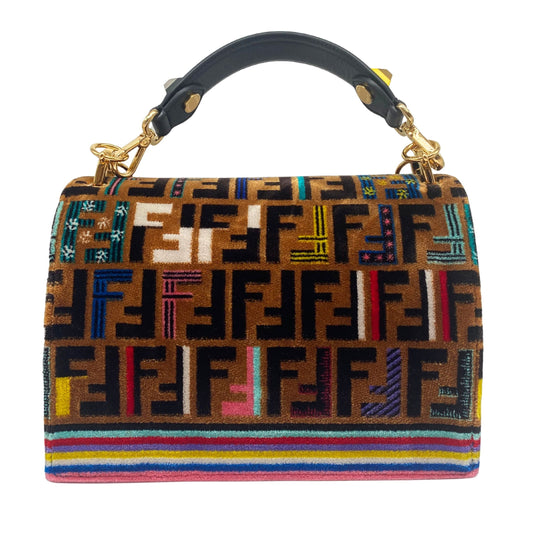 Fendi Tabacco Zucca Velvet Multicolor