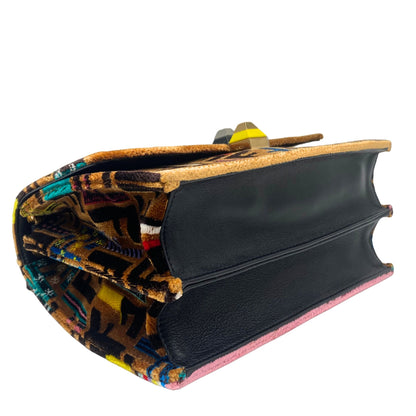 Fendi Tabacco Zucca Velvet Multicolor