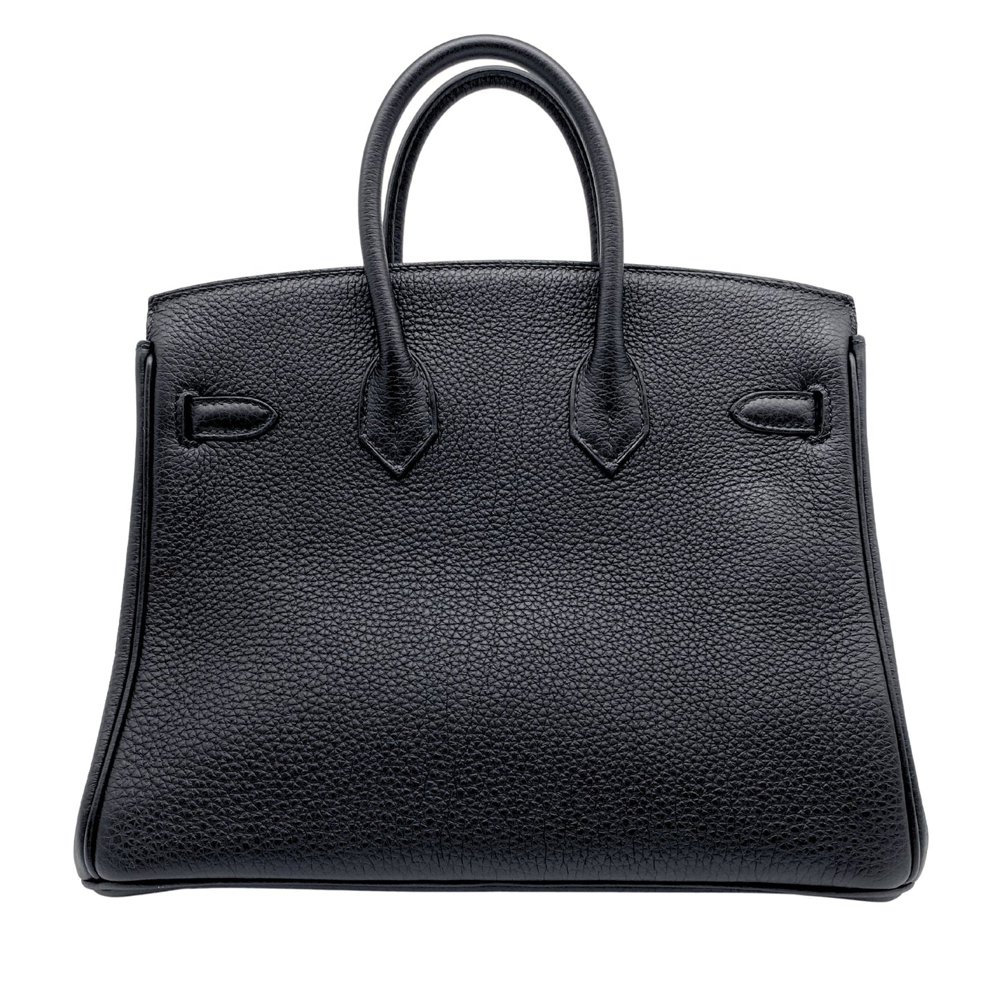 Hermes Birkin 25 Noir Togo Leather