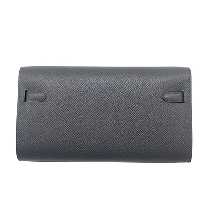 Kelly-To-Go Etain Epsom & Gold Hardware