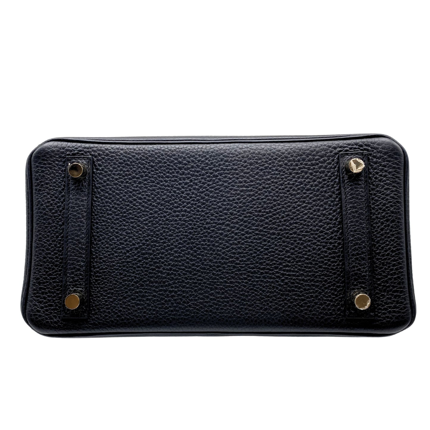 Hermes Birkin 25 Noir Togo Leather