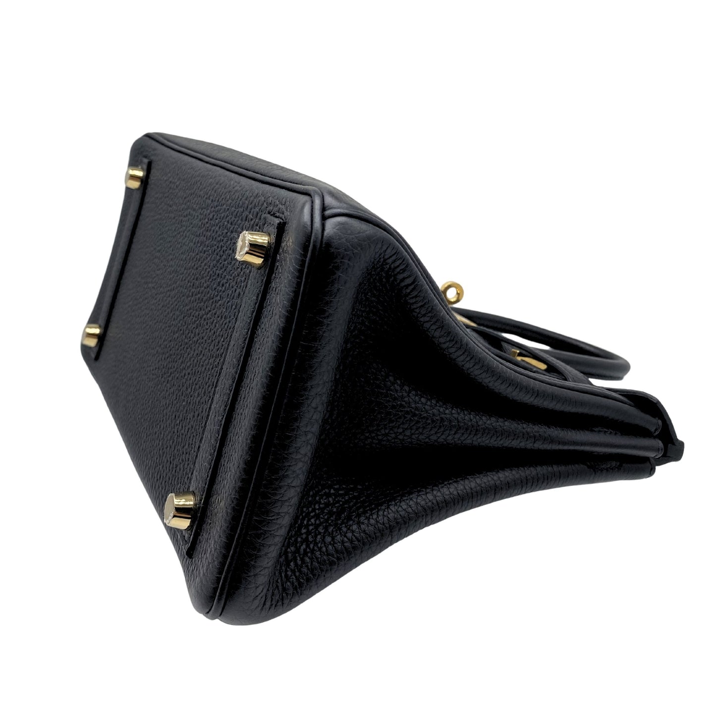 Hermes Birkin 25 Noir Togo Leather
