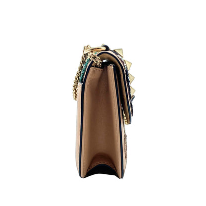 Valentino Beaded Butterfly Rockstud Bag