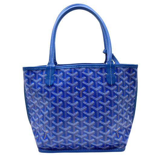 Goyard Goyardine Reversible Mini Anjou Sky Blue Sky Blue