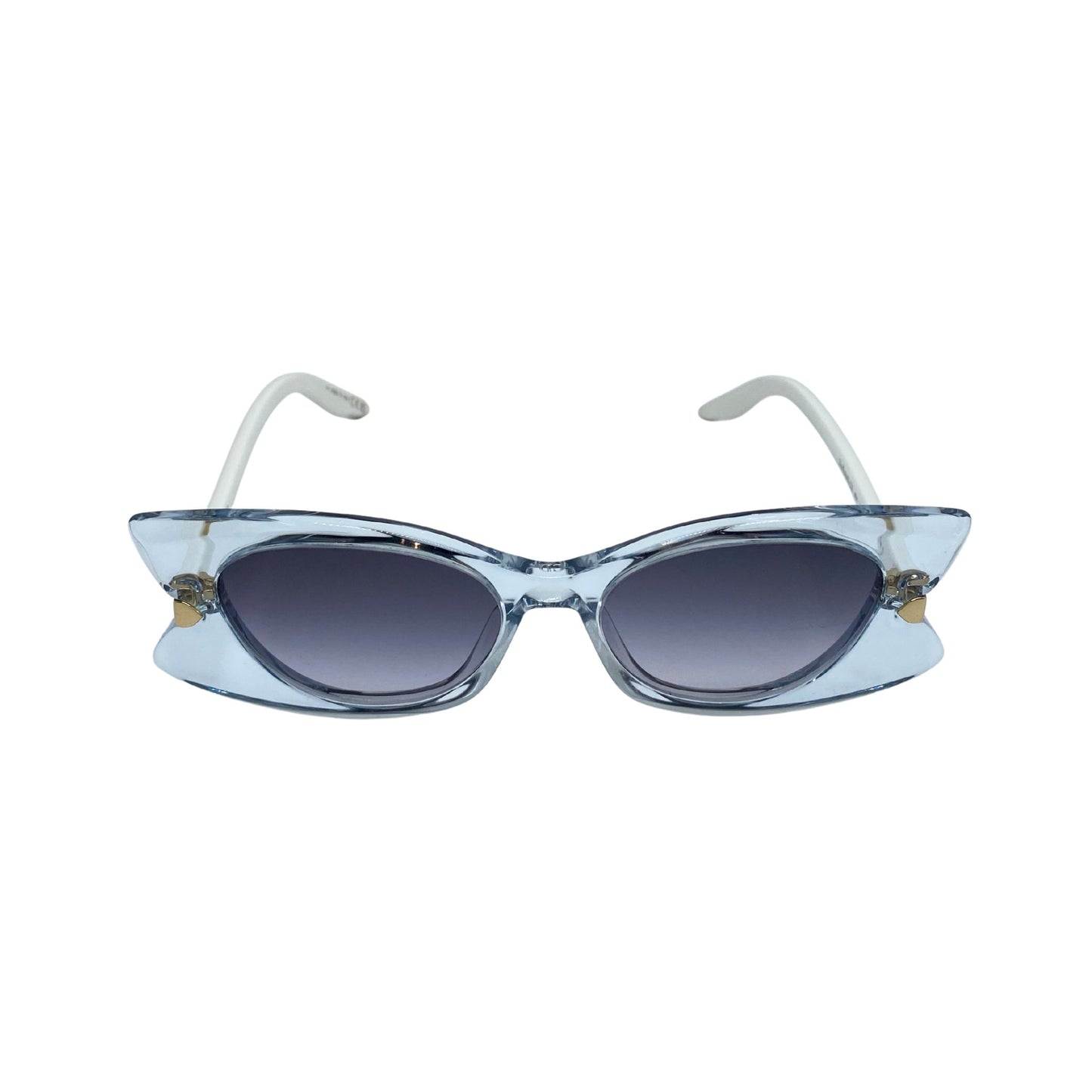 Dior Butterfly Sunglasses, White and Clear