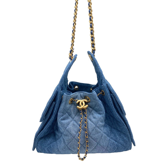 Chanel 25 Small Washed Denim