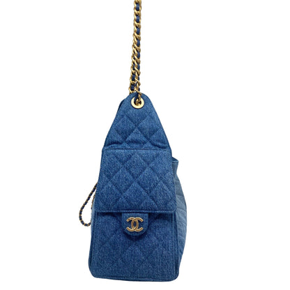 Chanel 25 Small Washed Denim