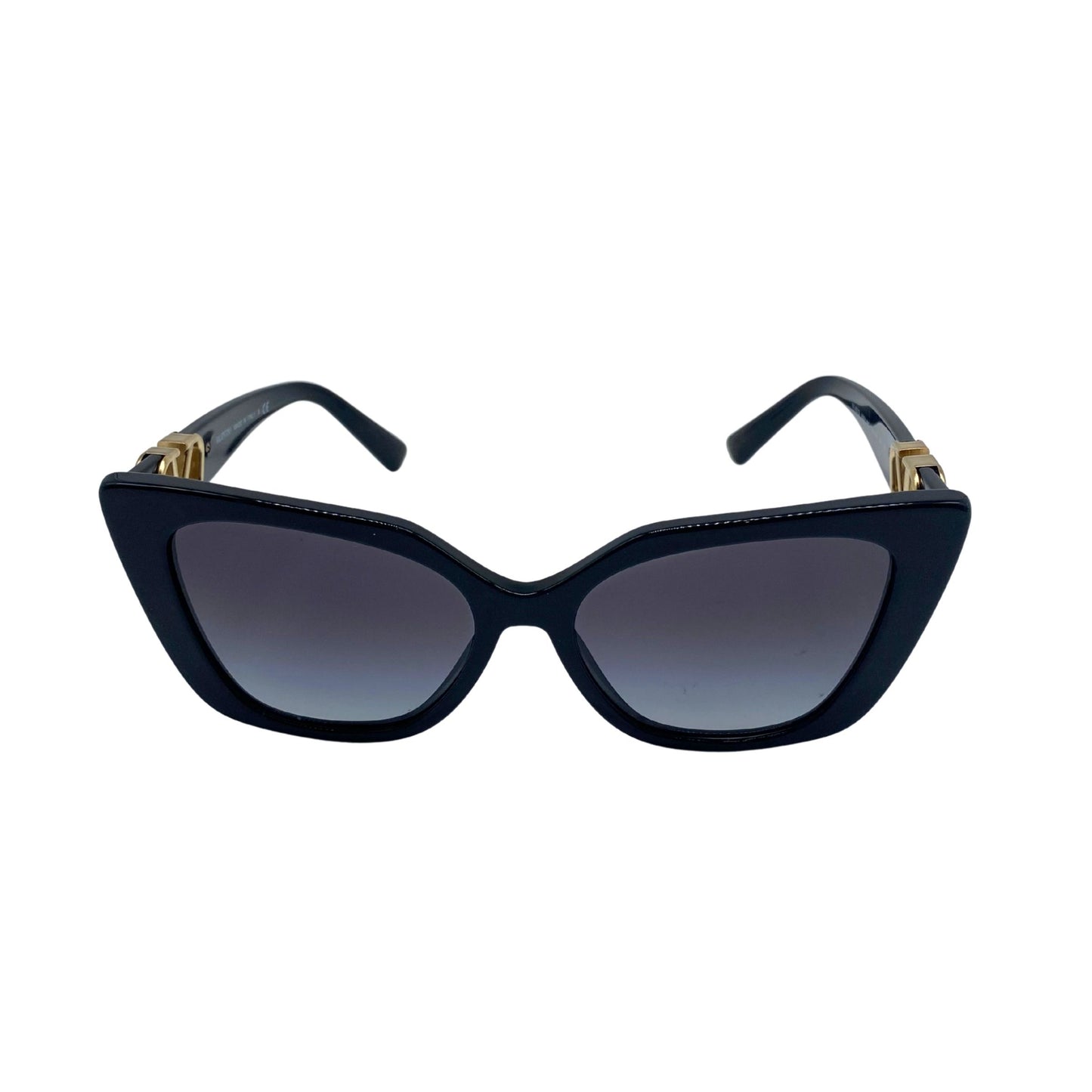 Valentino V Logo Matte Gold Sunglasses
