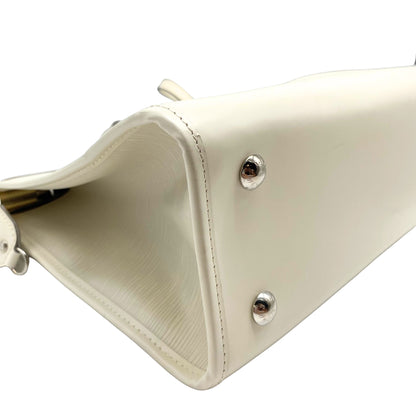Louis Vuitton White Epi Madeleine