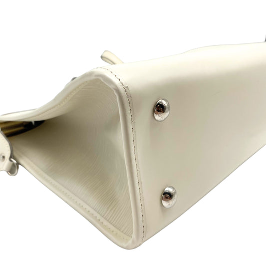Louis Vuitton White Epi Madeleine