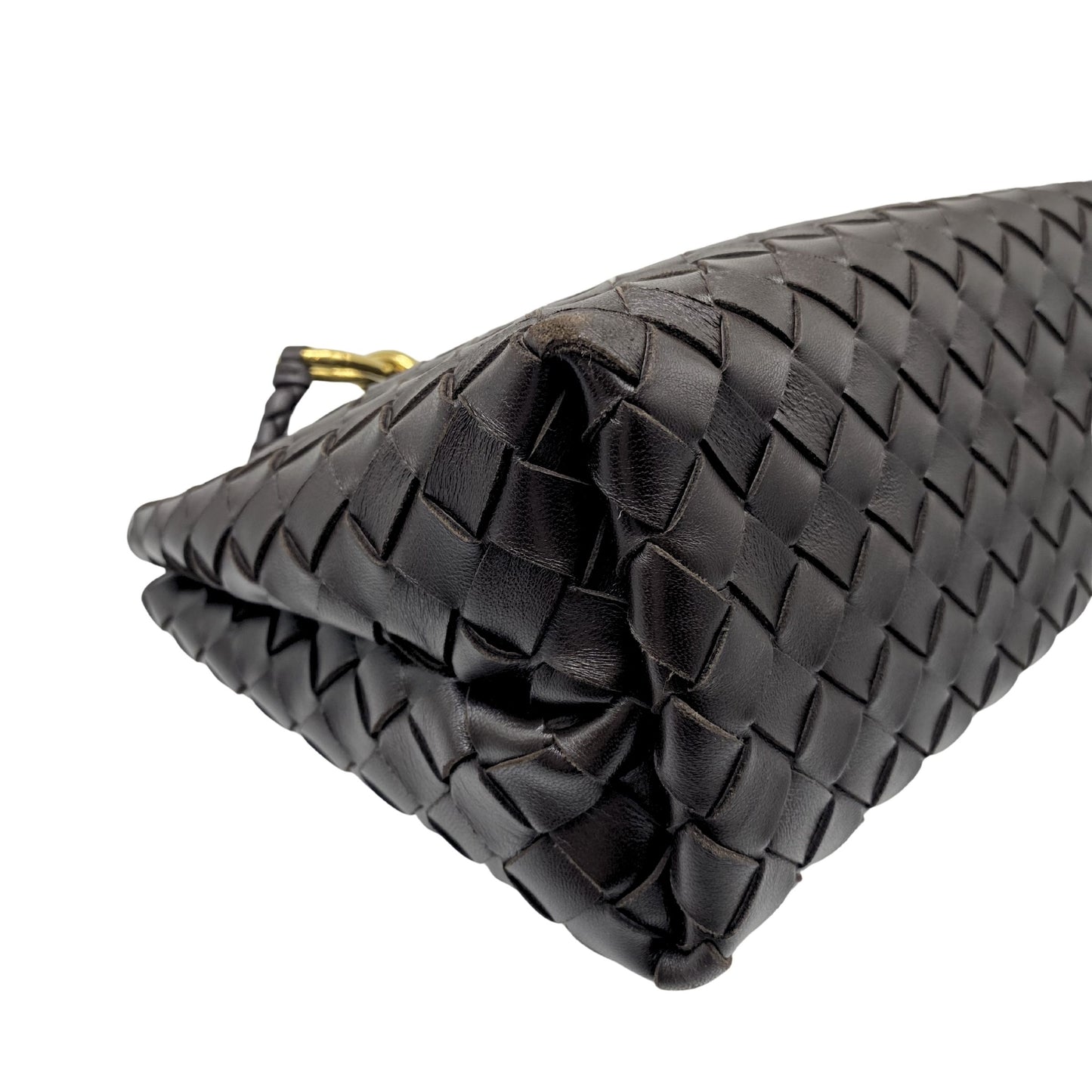 Bottega Veneta Small Andiamo in Fondant with Gold Hardware