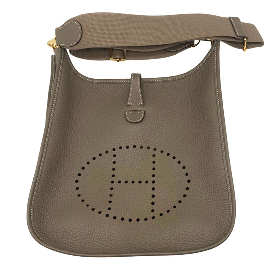 Hermes Evelyn III PM 29 Etoupe Clemance Gold Hardware