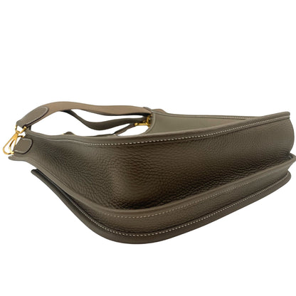 Hermes Evelyn III PM 29 Etoupe Clemance Gold Hardware