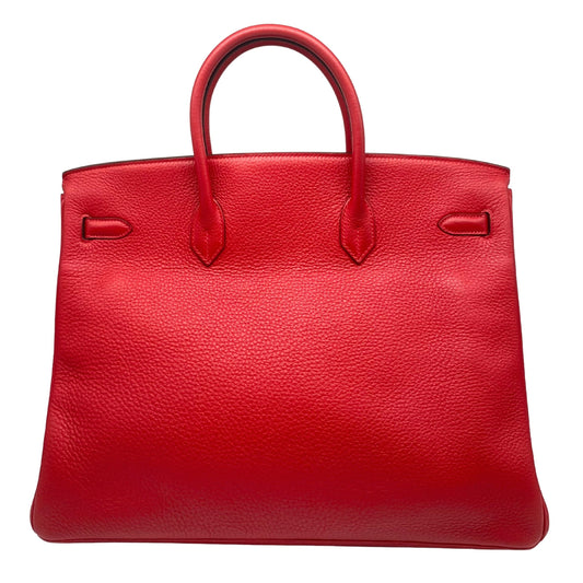 Hermes Birkin 40 Rouge VIF Palladium Hardware