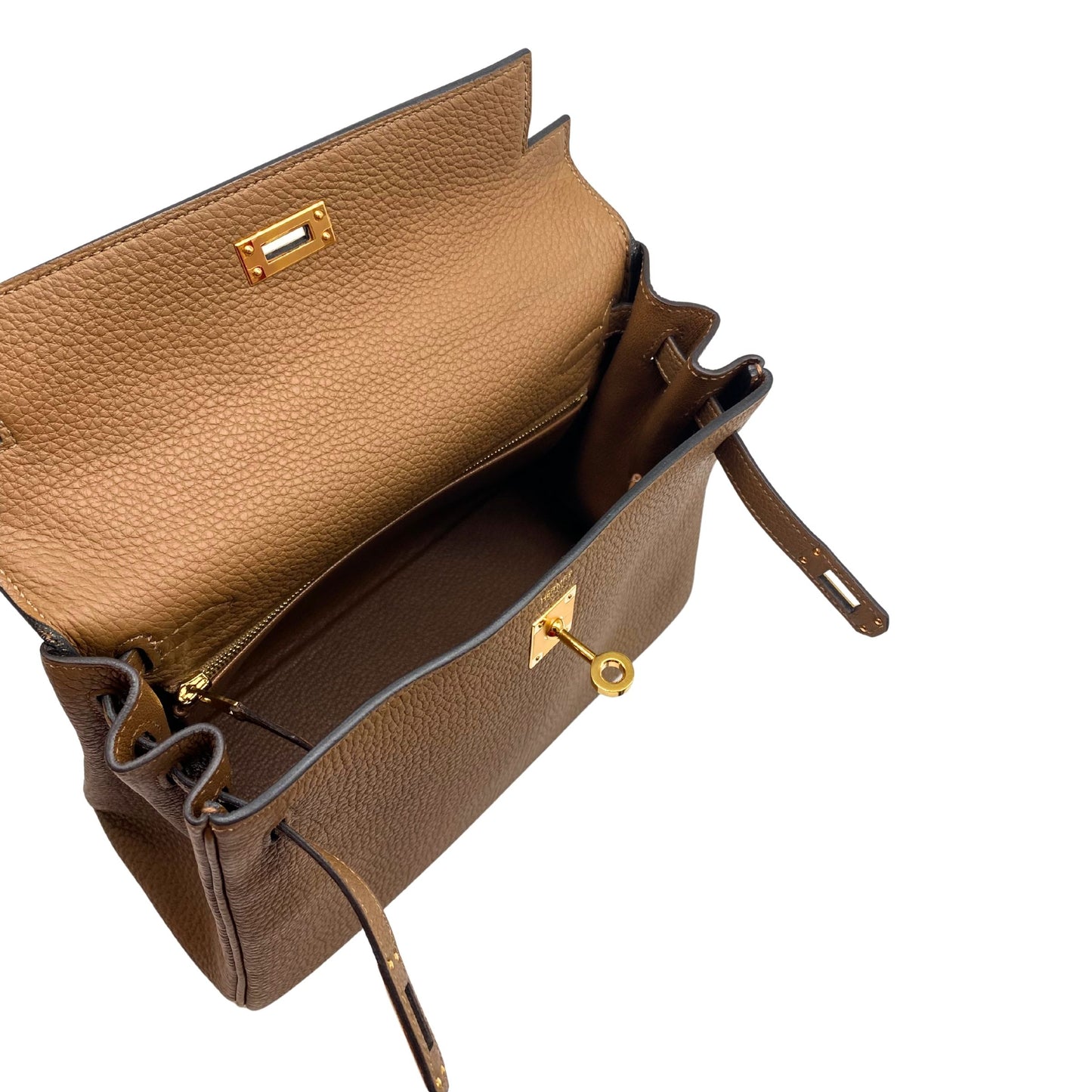 Kelly 25 Alezan Togo Goldhardware