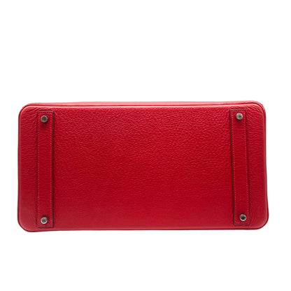 Hermes Birkin 40 Rouge VIF Palladium Hardware