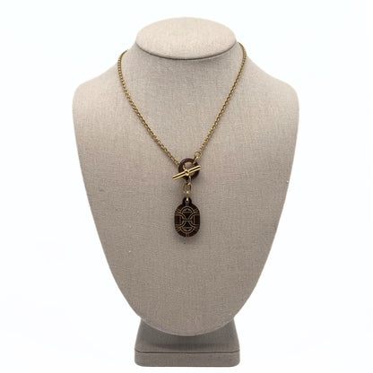 Hermes Chaine D’Ancre Buffalo Horn Necklace