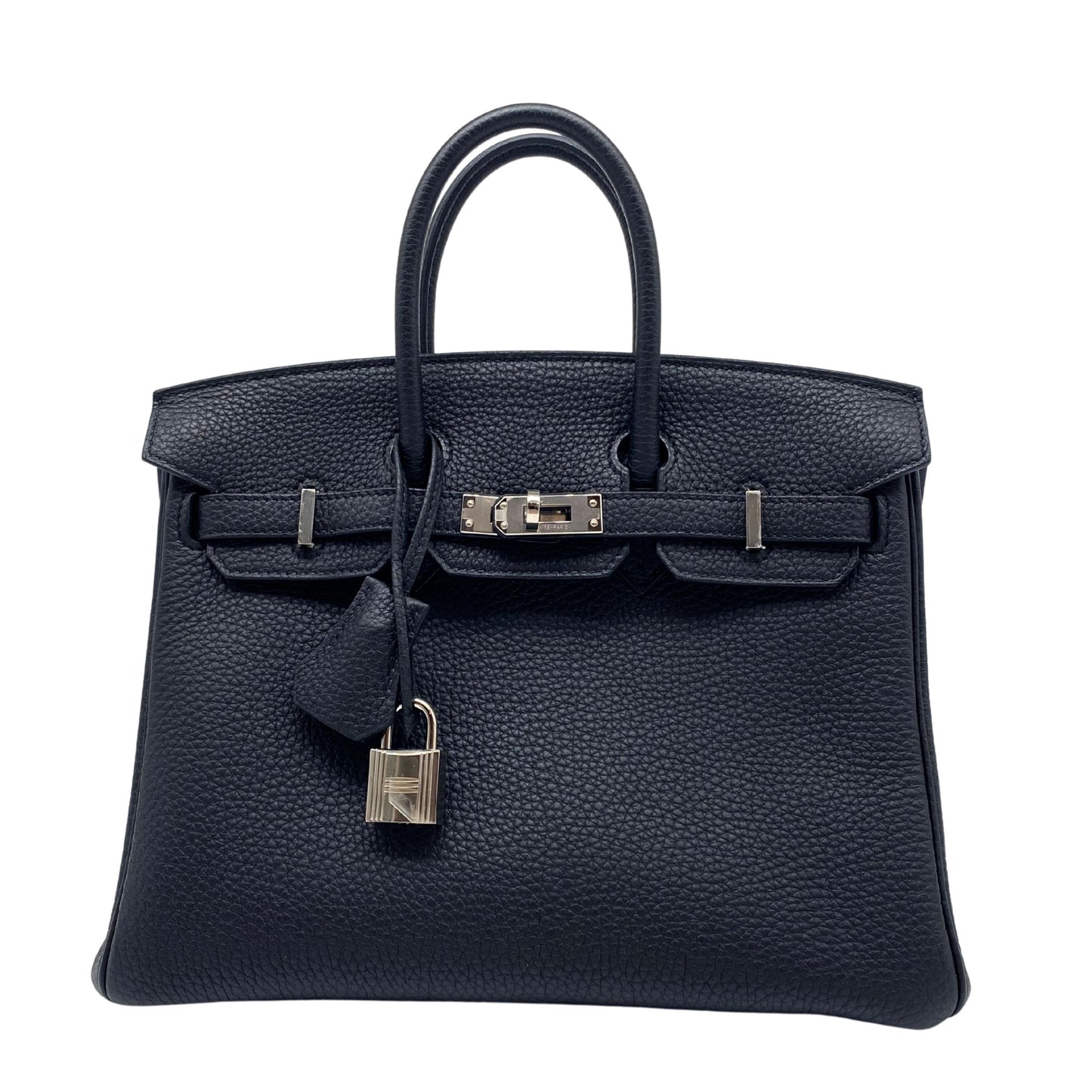 Hermes Birkin 25 Noir Togo Leather & Palladium Hardware