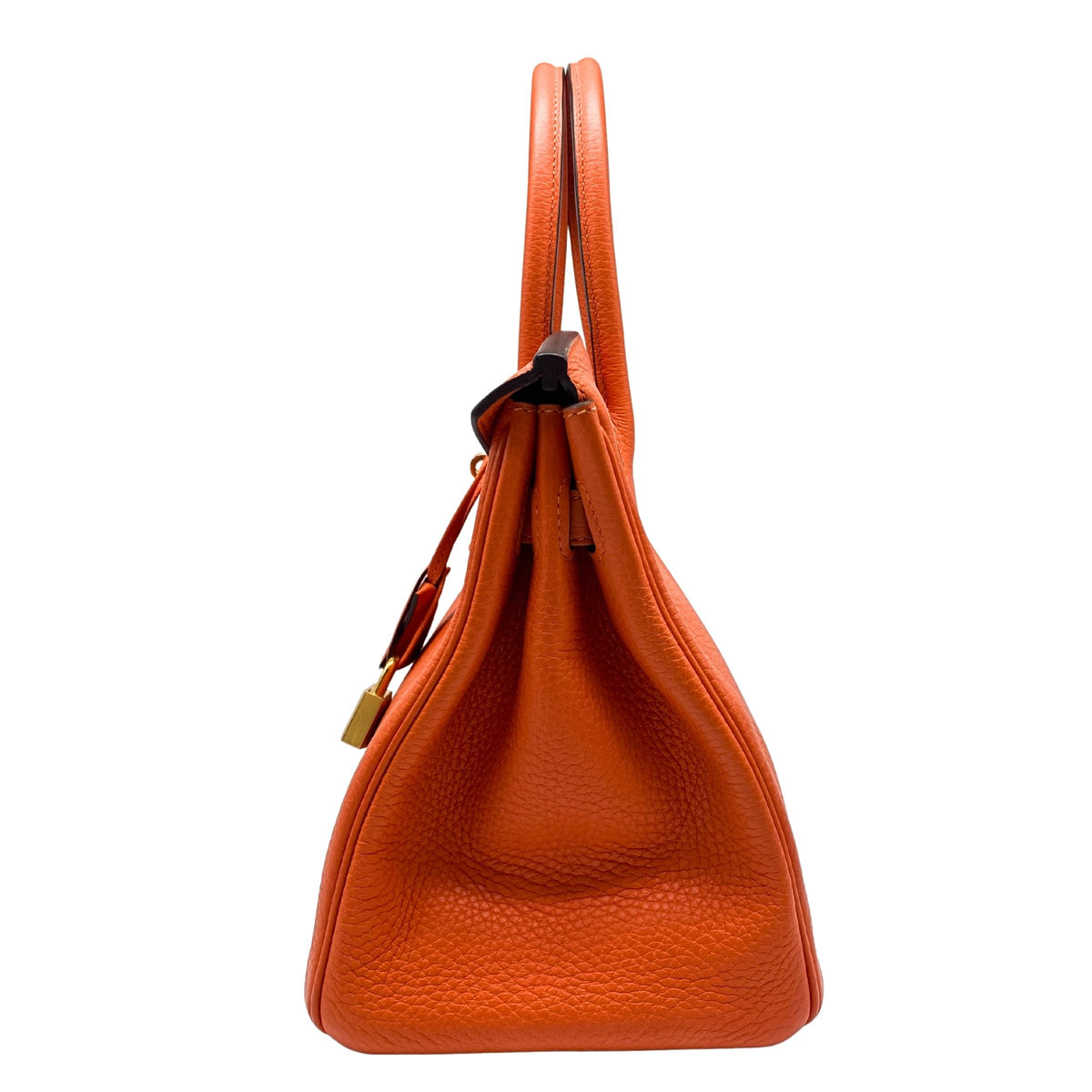 Hermes Birkin 30 Feu Togo Gold Hardware