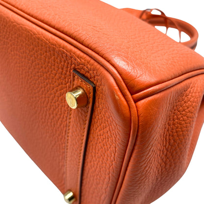 Hermes Birkin 30 Feu Togo Gold Hardware