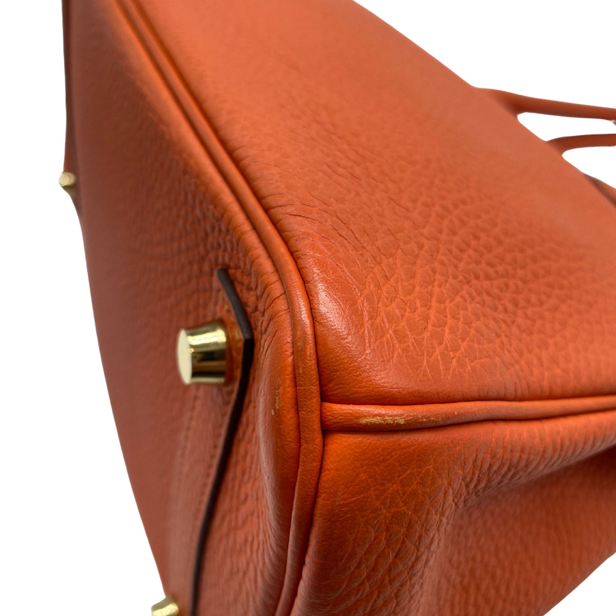 Hermes Birkin 30 Feu Togo Gold Hardware