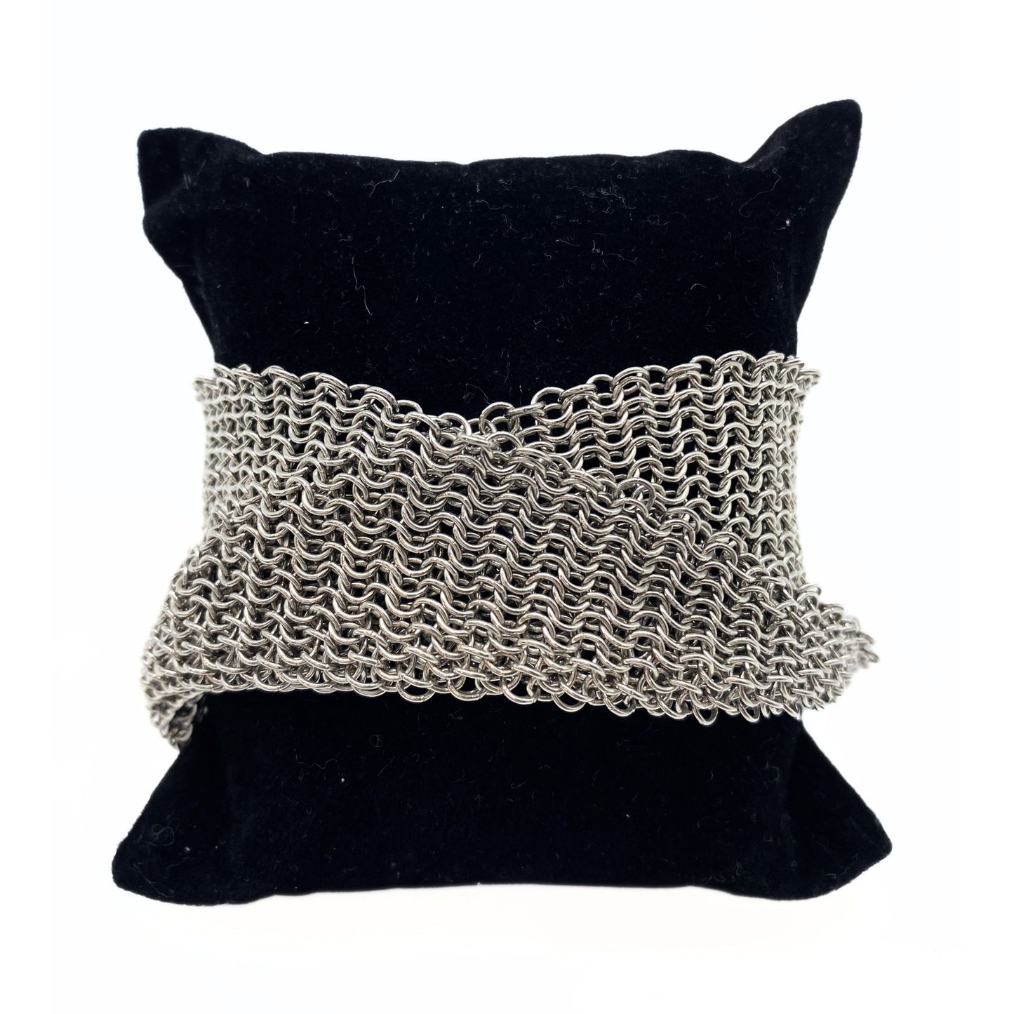 Tiffany & Co. Peretti Silver Mesh Bracelet